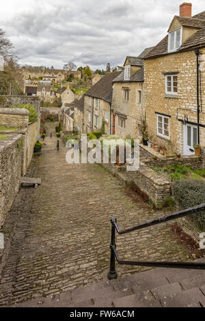 Fasi di chipping, Tetbury, Gloucestershire, England, Regno Unito Foto Stock