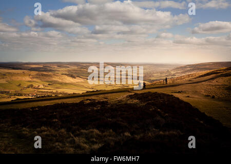 North York Moors National Park paesaggio Foto Stock