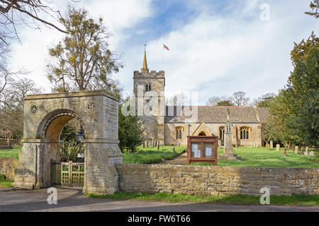 St James Chiesa a Birlingham, Worcestershire, England, Regno Unito Foto Stock
