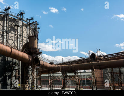 Centro di scienza e tecnologia in Dolni oblast, Vitkovice Foto Stock