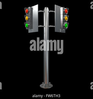 Luce di traffico Foto Stock