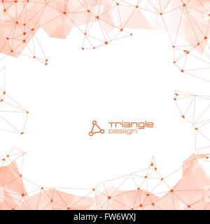 Abstract sfondo triangolare Illustrazione Vettoriale