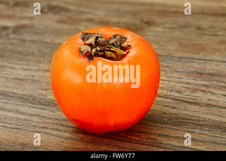 Sana, dieta: dolce e mature Persimmon. Foto Stock