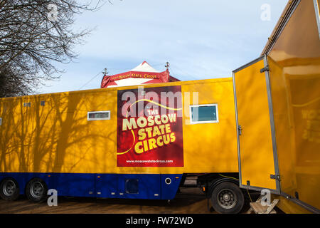 Il Moscow State Circus a Alexandra Palace di Londra Nord Foto Stock