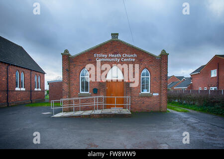 Ettiley Heath centro comunitario della chiesa vicino a Sandbach CHESHIRE REGNO UNITO Foto Stock