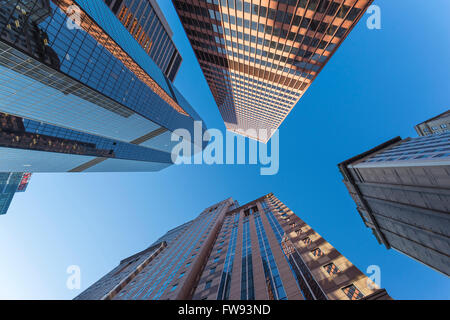 Grattacieli centro di Pittsburgh Pennsylvania USA Foto Stock