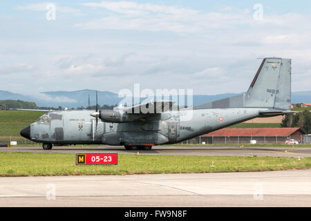 Transall C-160R velivoli da carico militari azionato dalla forza aerea francese (Armée de l'aria) Foto Stock