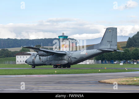 Transall C-160R velivoli da carico militari azionato dalla forza aerea francese (Armée de l'aria) Foto Stock