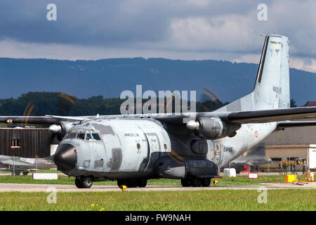 Transall C-160R velivoli da carico militari azionato dalla forza aerea francese (Armée de l'aria) Foto Stock