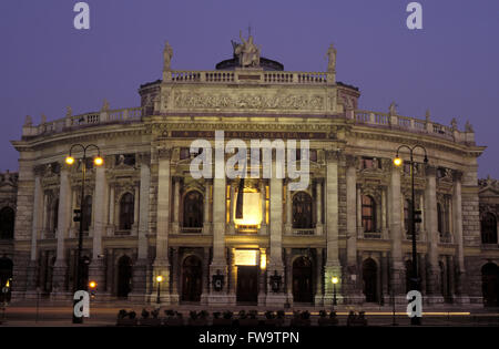AUT, Austria, Vienna, il Burgtheater. AUT, Oesterreich, Wien, das Burgtheater. Foto Stock