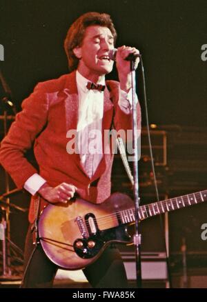 The Kinks ,Ray Davies Palladio NY 12/31/80 Foto Mchael Brito Foto Stock