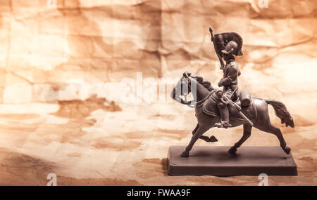 Figurina soldato, dragoon russo Foto Stock