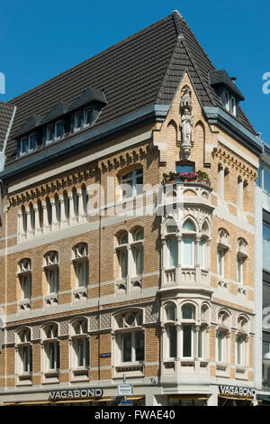 Köln, Altstadt-Nord, Breite-Str. / Sankt-Apern-Strasse, schöner Altbau Foto Stock