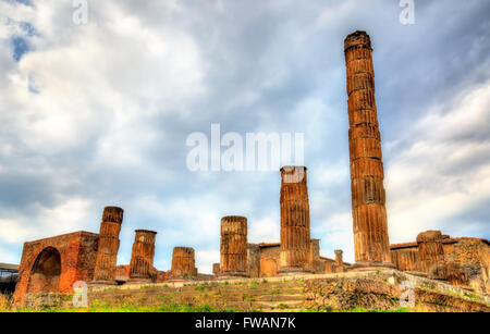 Tempio di Giove a Pompei - Italia Foto Stock