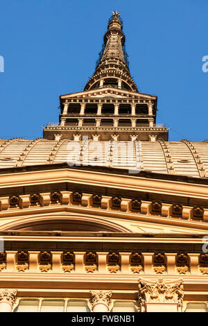 La Mole Antonelliana di Torino Foto Stock