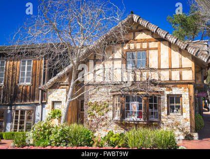 Carmelo-per-il-mare incredibile villaggio in California Foto Stock