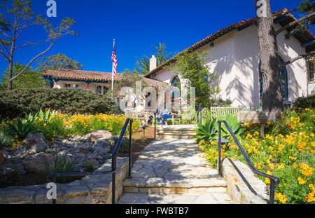 Carmelo-per-il-mare incredibile villaggio in California Foto Stock