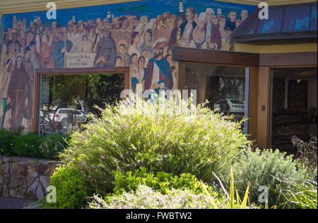 Carmelo-per-il-mare incredibile villaggio in California Foto Stock