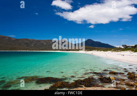 Bicchiere da vino Bay, Tasmania Foto Stock