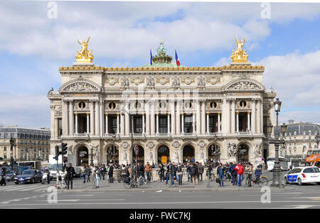 Palais Garnier - la casa dell'Opera di Parigi, Francia. Foto Stock