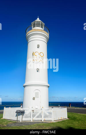 Kiama faro, Illawarra Costa, Nuovo Galles del Sud, Australia Foto Stock