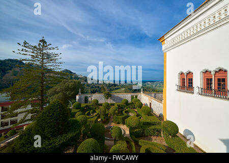 Palazzo Nazionale, Sintra, Lisbona, Portogallo, Europa Foto Stock