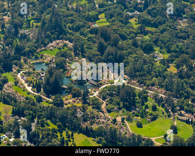 Woodside, California, US, giardino, Silicon Valley, California, Stati Uniti d'America, Santa Clara, California, USA, San Jose Foto Stock