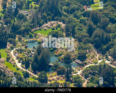 Woodside, California, US, giardino, Silicon Valley, California, Stati Uniti d'America, Santa Clara, California, USA, San Jose Foto Stock