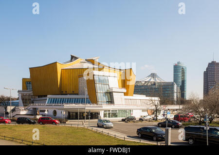 Berlino, 16 marzo: il Berliner Philharmonie a Berlino il 16 marzo 2016. Foto Stock