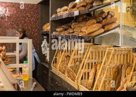 Panificio, Strasburgo, Alsazia, Francia, Europa Foto Stock