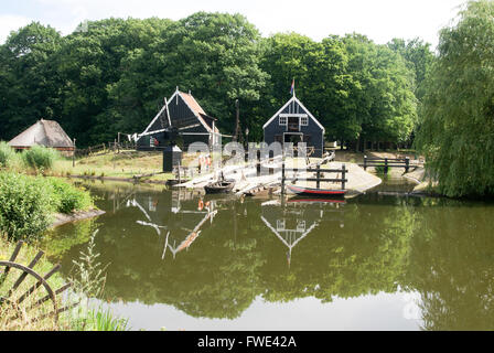 Paesi Bassi Open Air Museum in Arnhem Foto Stock