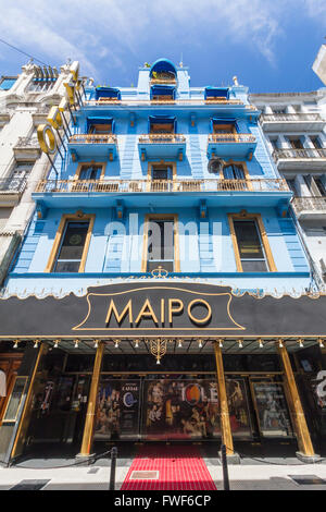 Edificio di architettura di Buenos Aires, Argentina, Sud America. Foto Stock