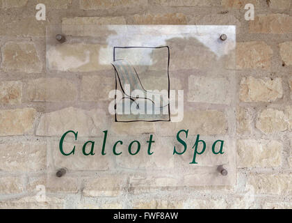 Calcot Manor Hotel & Spa,vicino a Tetbury Foto Stock