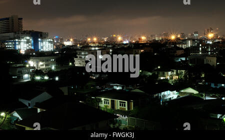 Bangkok di notte - Tailandia Foto Stock