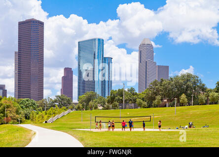 Eleanor Tinsley Park, Houston, Texas, Stati Uniti d'America, America del Nord Foto Stock