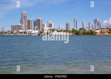 Surfers Paradise, Gold Coast, Queensland, Australia, Oceania Foto Stock