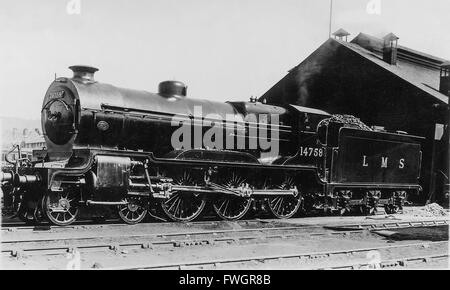 Caledonian Railway 4-6-0 Classe fiume locomotiva a vapore 73 come LMS 14759 Foto Stock