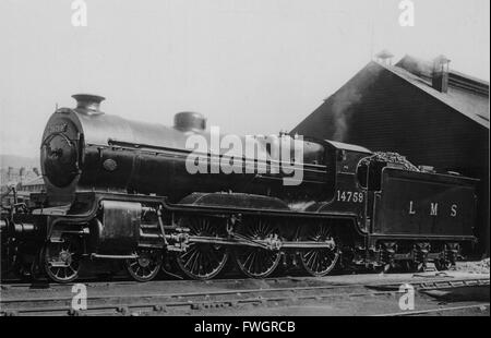 Caledonian Railway 4-6-0 Classe fiume locomotiva a vapore 73 come LMS 14759 Foto Stock