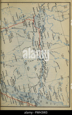 Il dominio del Canada, con il Terranova e un'escursione in Alaska - Manuale per i viaggiatori (1907) Foto Stock