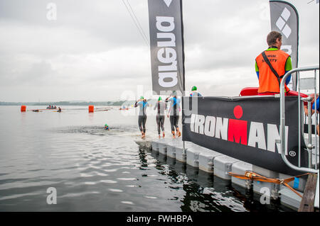 Ironman 70,3 Staffordshire REGNO UNITO 2016 Foto Stock