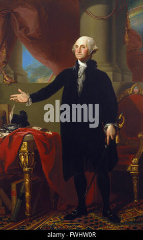 Gilbert Stuart - George Washington - Brooklyn Museum Foto Stock