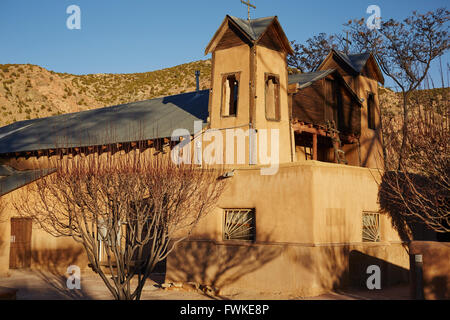 El Santuario de Chimayó, Chimayo, Nuovo Messico, STATI UNITI D'AMERICA Foto Stock