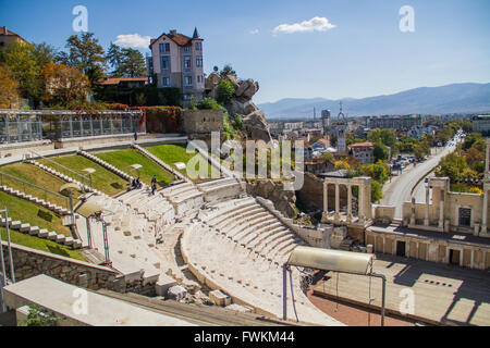 La Plovdiv, anfiteatro Foto Stock