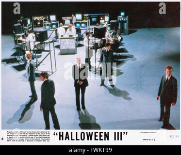 Halloween III: Stagione della strega, aka: Halloween 3 - Die Nacht der Entscheidung, USA 1982, Regie: Tommy Lee Wallace, Szenenfoto Foto Stock