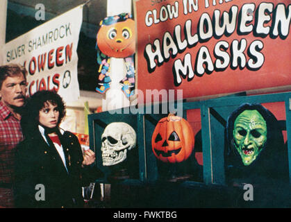 Halloween III: Stagione della strega, aka: Halloween 3 - Die Nacht der Entscheidung, USA 1982, Regie: Tommy Lee Wallace, Darsteller: Tom Atkins, Stacey Nelkin Foto Stock