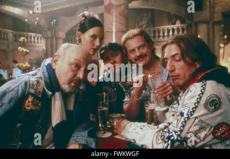 Fußball ist unser Leben, Deutschland 2000, Regie: Tomy Wigand, Darsteller: (v. l.) Walter Gontermann (?), Ralf Richter, Uwe Ochsenknecht, Oscar Ortega Sanchez, Foto Stock