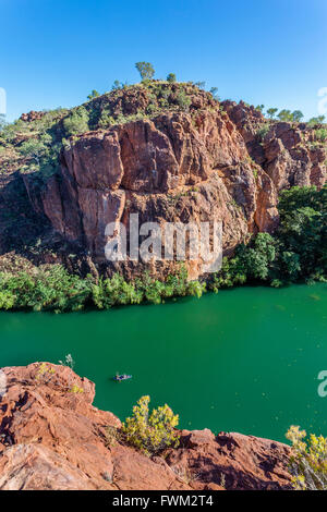 Australia, northwestern Queensland, superiore gola via a Boojamulla (Lawn Hill) Parco Nazionale, Duwadarri Lookout Foto Stock