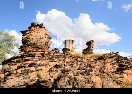 Roccia Arenaria Formazione, tenere River National Park, il Territorio del Nord, l'Australia Foto Stock