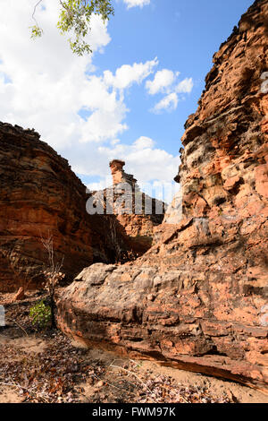 Roccia Arenaria Formazione, tenere River National Park, il Territorio del Nord, l'Australia Foto Stock