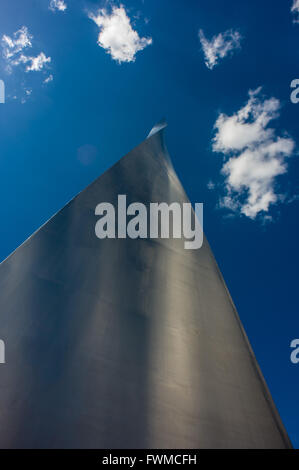 Londra, spike scultura, greenwich Foto Stock